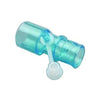 CareFusion U/Adapt-It Disposable Straight Connector 22mm O.D. x 22mm I.D, Latex-free, with Thermometer Port