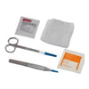 Cardinal Health Presource Suture Removal Kit with Sharp Scissors and Metal Forceps