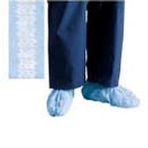 Cardinal Health Convertors Anti-Skid Shoe Cover, Spunbonded Polypropylene, Blue, Universal Size, Pack of 100, 552852
