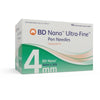 BD Ultra-Fine 32G (0.23mm) 5/32in (4mm) 100 Becton Dickinson U100 Insulin Nano Pen Needles, 58320122