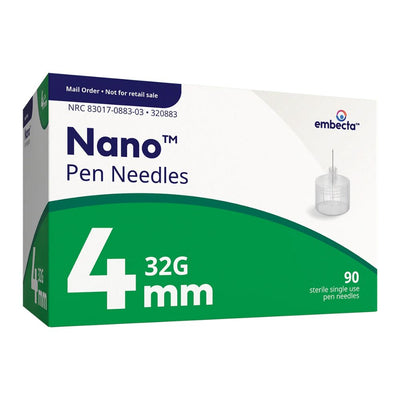 embecta Ultra-Fine Pen Needles, BD Becton Dickinson