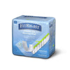 Medline FitRight Double Up Thin Diaper Liner, Incontinence Booster Pads, Adhesive Strip, MSC326015