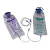 Kangaroo™ Joey Feeding Pump Set with 1000mL Flush Bag, Anti-Free Flow