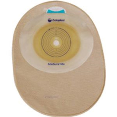 Coloplast SenSura Mio One-Piece Closed Pouch, Filter, 8-1/2" L, Opaque with Window, Cut-to-Fit Flat Skin Barrier, 1-5/8" to 2-1/4" Stoma