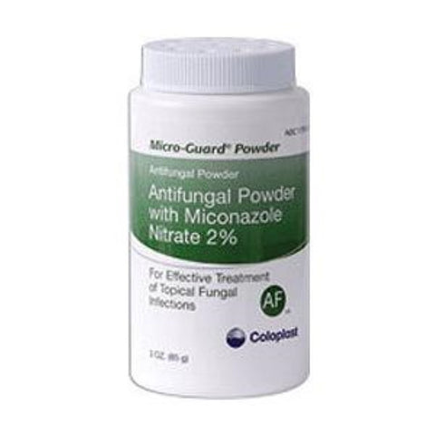 Coloplast Micro-Guard Anti-Fungal Powder with 2% Miconazole Nitrate, 3oz Bottle, 621337
