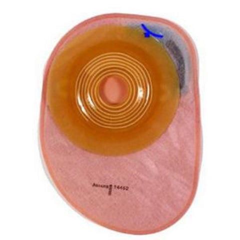 Coloplast Assura One-Piece Closed Pouch, Filter, 8-1/2" L, Opaque, Cut-to-Fit, Convex Light Skin Barrier, 5/8" to 1-1/4" Stoma