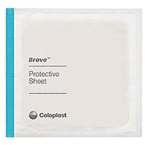 Coloplast Brava Skin Barrier Protective Sheets 8" x 8"