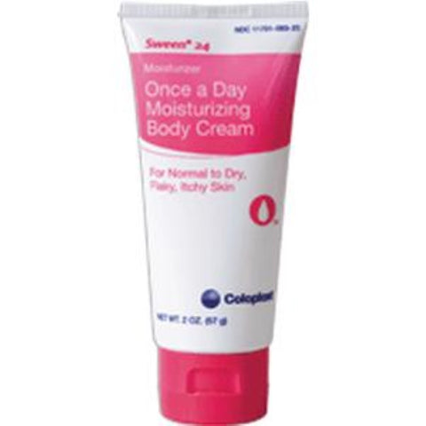 Coloplast Sween 24 Superior Moisturizing Skin Protectant Cream, Frangrance-Free, Alcohol-Free, 6% Dimethicone, 2 oz
