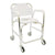 DMI Shower Transport Chair 16" x 16", Weight: 18 lb, Weight Capacity: 250 lb