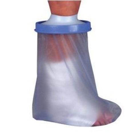 Briggs Healthcare DMI Cast Bandage Protector, Adult, Foot/Ankle, Watertight Design, 6579