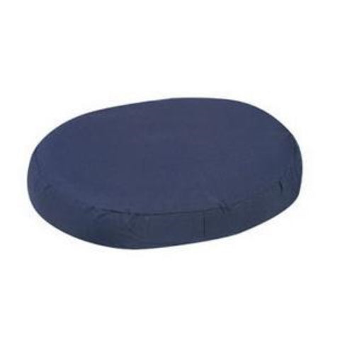 DMI Contoured Foam Ring with Cover, Navy, Puncture-Resistant, Latex-Free 18" x 15" x 3"