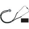 Mabis Legacy Sprague Rappaport-Type Stethoscope 30" L, Latex-Free, Adult, Black