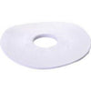 All-Flexible Basic Flat Mounting Ring 1-1/8" Opening, 3-3/4" Diameter, White Vinyl