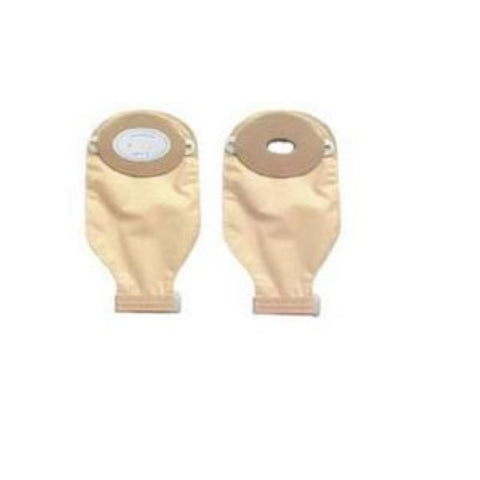 1-Piece Post-Op Adult Drainable Pouch Cut-to-Fit Convex 1-3/16" x 2-1/4" Oval