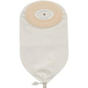 Nu-Hope One-piece Post-Op Trim-to-fit Adult Urinary Pouch 3/4" x 1-1/2" Inside Cutting Area Oval, 3-1/4" x 4-5/8" OD, 11" L x 5-3/4" W, 1/2" Starter Hole, 24Oz, Adhesive Foam Pad, Odor-proof, Clear