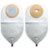 Nu-Hope One-piece Post-Op Trim-to-fit Convex Adult Urinary Pouch 1-1/2" x 2-3/4" Inside Cutting Area Oval, 3-1/4" x 4-5/8" OD, 11" L x 5-3/4" W, 1/2" Starter Hole, 24Oz, Adhesive Foam Pad, Odor-proof, Clear
