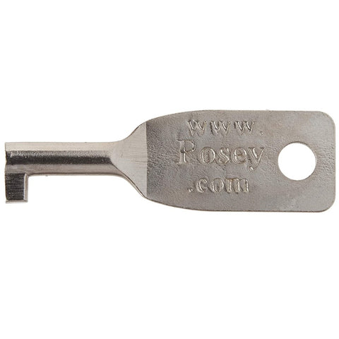 Posey 1074 Universal Replacement Key for Lock Cuff and Belt, Silver, Metal Dropdown, Adult