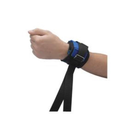Posey Twice-as-Tough Cuff Non-Locking Wrist, Neoprene, 2.5" Wide x 12" Long x  Cuff with 48.5" Length Strap, Connecting Double Strap, Pack of 2