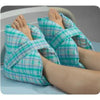 Posey Heel Pillows 10" L x 9" H Pastel plaid, Washable, Comfortable