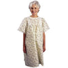 Salk LadyLace Patient Gown with Short Sleeve Pink Rosebud, Universal