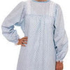 Salk Company LadyLace Patient Gown Yellow Rosebud, Long Sleeve, Latex-free