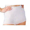 Salk HealthDri Washable Women's Heavy Bladder Control Panties 16 Size, White, Holds 6Oz, 46" to 48" Waist, Reusable Latex-free