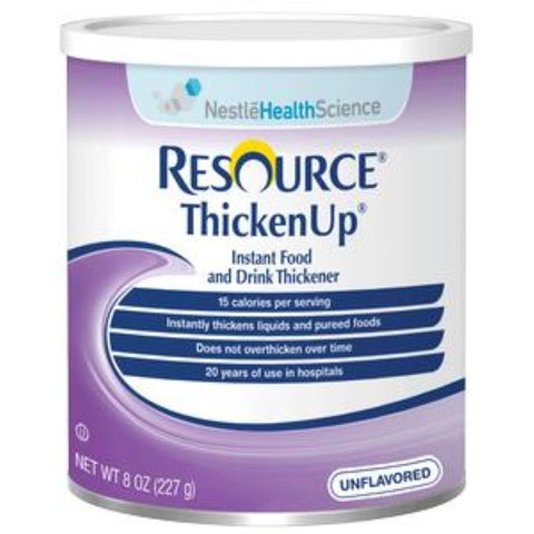 Nestle Healthcare Nutrition Resource Thickenup Instant Unflavored Food Thickener, 8Oz Can, 85225100