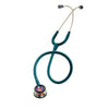3M Littmann Classic II Pediatric Stethoscope 28" L, Rainbow Finish Chestpiece, Caribbean Blue Tube