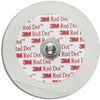 3M Red Dot Pediatric Monitoring Electrodes with Micropore Tape Backing 4-2/5cm D, Flexible