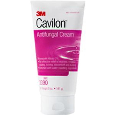 3M Cavilon Antifungal Barrier Cream 5 oz. Tube, Water-Repelling, Relieves Redness, Irritation, Scaling, Itching, Discomfort, and Burning