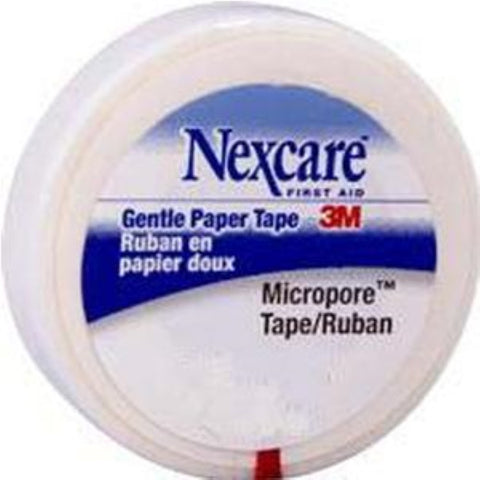 3M Nexcare Micropore Paper Hypoallergenic First Aid Surgical Tape 2" x 10 yds