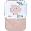 One-piece Colostomy Closed-end Pouch with Microskin Adhesive Plain Barrier and MicroDerm Thin Washer 7/8" Stoma Opening