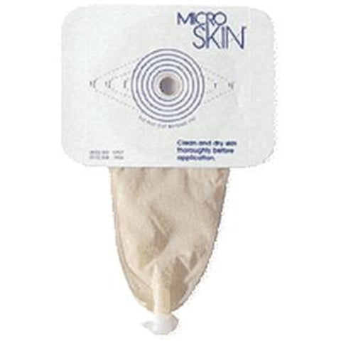 Cymed Inc One-piece Pediatric Fistula Pouch with Microskin Adhesive Barrier 1-3/4" Opening, 7" L, Cut-to-fit, Transparent