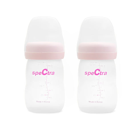 Spectra Baby Wide-Neck Bottles for Spectra Breast Pumps, Easy to Clean