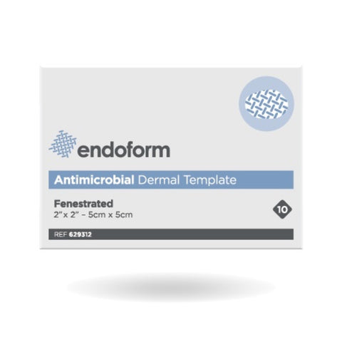 Aroa Biosurgeries Endoform Antimicrobial Fenestrated Disc, 1" Diameter