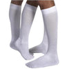 BSN Jobst Unisex ActiveWear Knee-High Extra Firm Compression Socks, Closed Toe, XL, Cool White