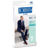 BSN Jobst Men's Classic SupportWear Knee-High Mild Compression Socks, Closed Toe, XL, White