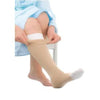 BSN Jobst UlcerCare Knee-High Compression Stockings with Liner Medium, 40 mmHg Compression, Beige