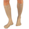 BSN Jobst Unisex Relief Knee-High, Firm Compression Stockings, Open Toe, Medium, Silky Beige