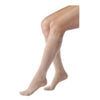 BSN Jobst Unisex Relief Knee-High Firm Compression Stockings with Silicone Band, Closed Toe, Large Full Calf, Beige