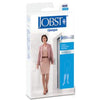 BSN Jobst Women's Opaque Knee-High Firm Compression Stockings, Closed Toe, Medium, Classic Black