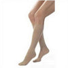 BSN Jobst Women's Opaque Knee-High Moderate Compression Stockings, Closed Toe, Medium, Natural