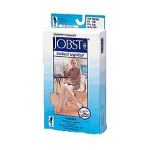 BSN Jobst Women's Opaque Moderate Compression Pantyhose, Closed Toe, Medium, Natural