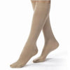 BSN Jobst Womens' Opaque Knee-High Firm Compression Stockings, Closed Toe, XL, Natural