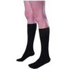 BSN Jobst Women's Opaque Knee-High Firm Compression Stockings, Open Toe, Small, Classic Black