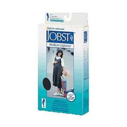 BSN Jobst Maternity UltraSheer Firm Compression Pantyhose, Closed Toe, Small, Classic Black