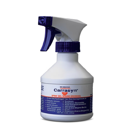 Medline CarraSynthetic Hydrogel Wound Dressing Spray 8 oz, CRR101080