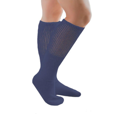 CareApparel CareActive Diabetic Swellsox Tube Socks, One Size Fits All, 2 Pairs