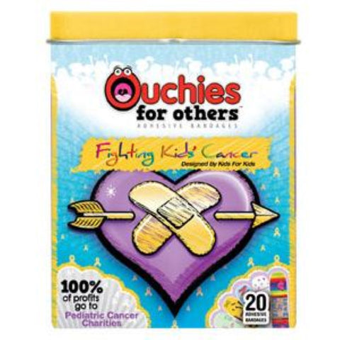 Ouchies Fight Against Pediatric Cancer Adhesive Bandages
