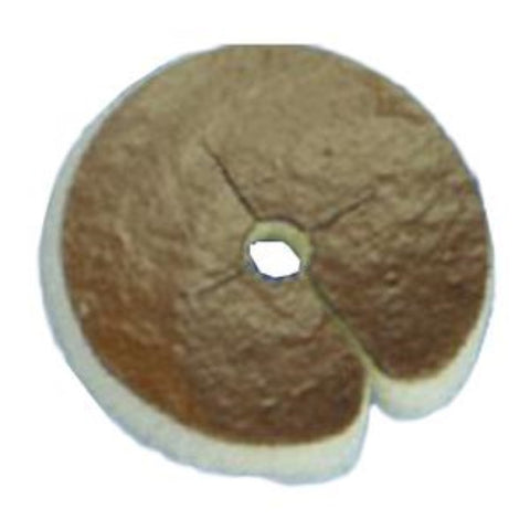 DeRoyal Algidex Ag I.V PATCH Silver Alginate Catheter Foam Dressing Disc, 1" Diameter, 4 mm Hole Opening